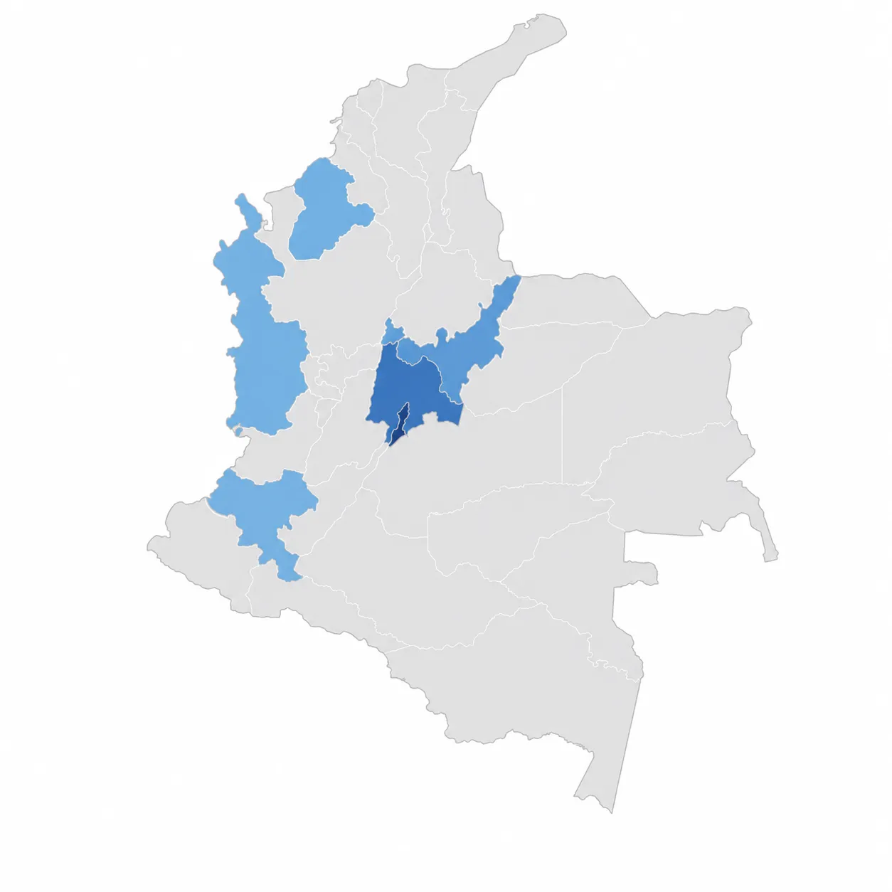 Mapa Cobertura Colombia